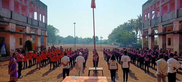 हिंद केसरी शैक्षणीक संकुल कवठे पिरान येथे बाल संस्कार शिबीर शुंभारभ