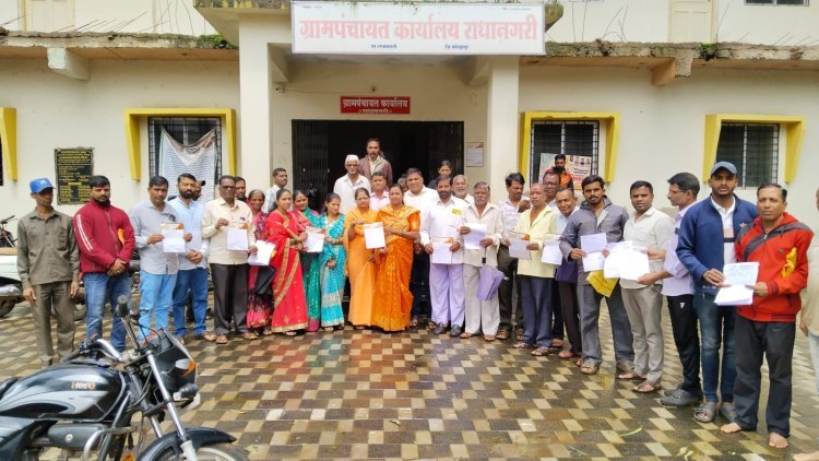 राधानगरीतील 168 शेतकऱ्यांना स्वयंघोषणापत्राचे वाटप