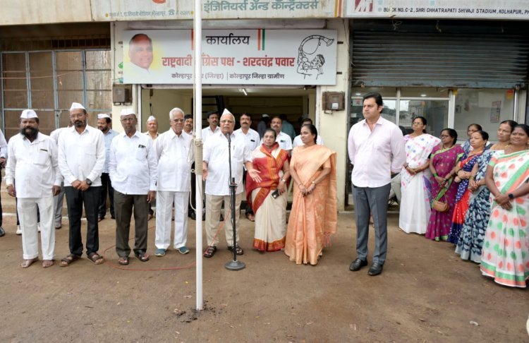 चार विधानसभा मतदारसंघात राष्ट्रवादीचा झेंडा फडकवणार - व्ही. बी. पाटील