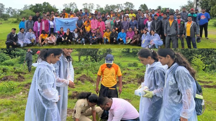 दोनशे झाडांच्या रोपणाने तरुणाईचा फ्रेंडशिप डे साजरा