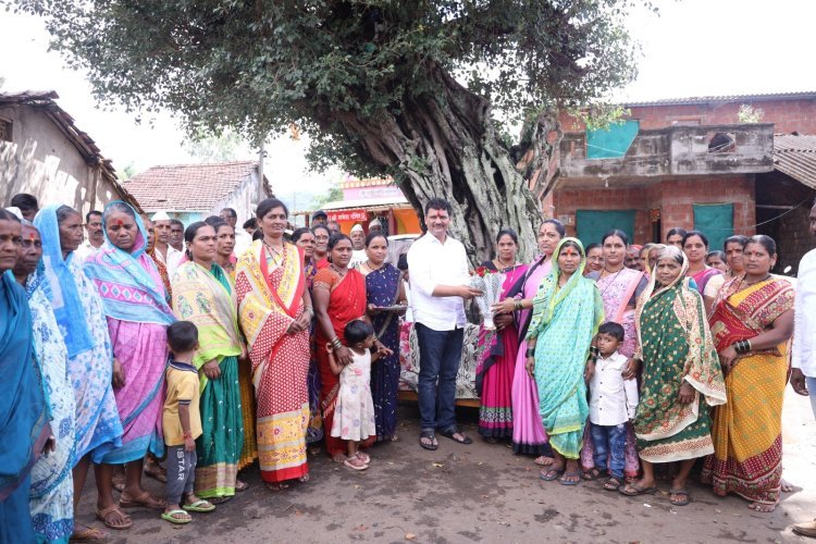 आमदार प्रकाश आबिटकर यांचे गावां-गावांत जल्लोषी स्वागत