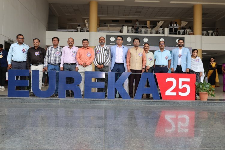 संजय घोडावत इन्स्टिट्यूट मध्ये "राष्ट्रीय स्तरावरील युरेका २५ प्रोजेक्ट" स्पर्धेचे यशस्वी आयोजन