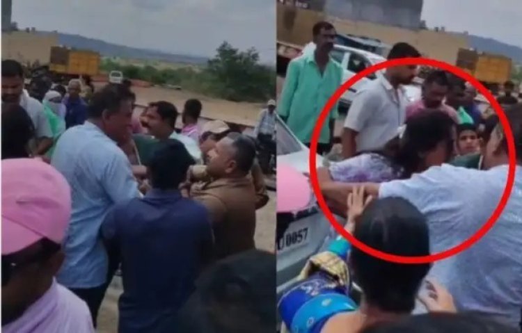 Kolhapur Crime : पोलिस दाम्पत्याची एसटी चालकाला मारहाण ; व्हिडीओ सोशल मिडीयावर व्हायरल