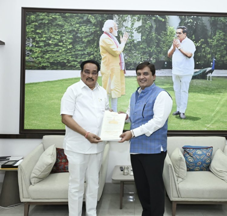 अलमट्टी उंचीवाढीला महाराष्ट्राचा विरोध ; खा. महाडिक यांचे केंद्राला निवेदन