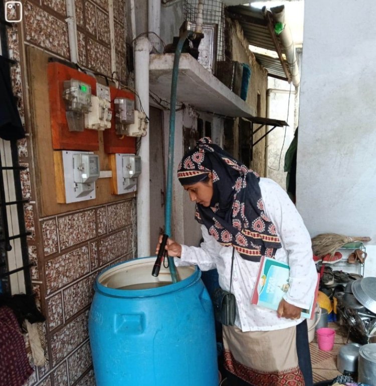 आरोग्य विभागाच्या सर्वेक्षणामध्ये 39 घरामध्ये डेंग्यू डासाच्या अळया