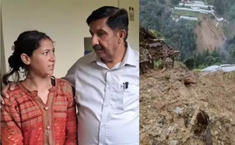 भूस्खलनात अडकलेली असताना तब्बल पाच तास मृत्यूशी झुंज देत तिने...