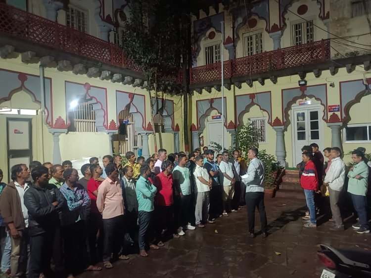 महाव्दार रोडवरील पत्त्याच्या जुगार खेळावर छापा ; 5 लाख रुपयांचा मुद्देमाल जप्त