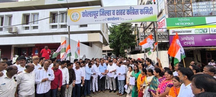 शक्तीपीठाच्या समर्थनार्थ आंदोलन करण्यासाठी, आ. शिवाजी पाटील आणि आ. राजेश क्षीरसागर यांच्या डोक्यावर बंदूक - आ. सतेज पाटील